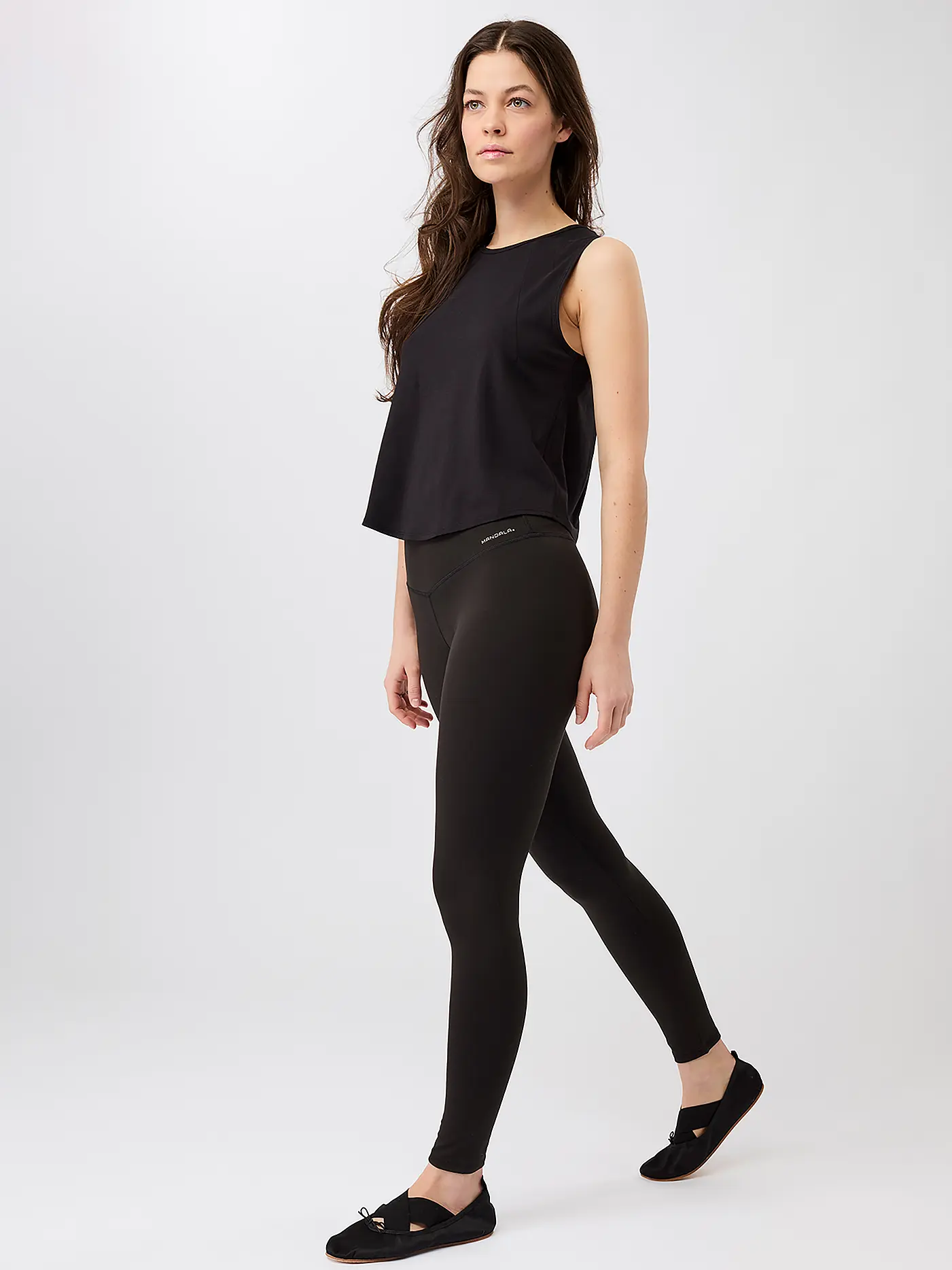 MANDALA | Damen Yogatank Cropped | 